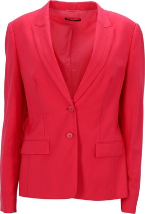 HUGO BOSS Pre-owned Womens Blazer in Pink Wool - Size Large
