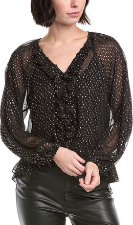 Vince Camuto Ruffle Print Blouse