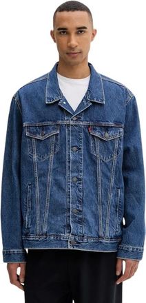 Levi's Heren, Jassen, Blauw, Maat: L Katoen