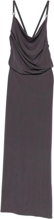 Coperni Maxi Dress with Draped Detailing