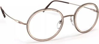 Silhouette 5582 Optisch Montuur - unisex - Brillen - Grijs - 49 MM - Accessoires