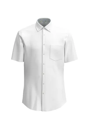 Seidensticker Businesshemd SEIDENSTICKER Regular, Herren, Gr. XXL (45), normale &Auml;rmell&auml;ngen, weiss (wei&szlig;), 100% Baumwolle, Strukturmuster, regular fit, gerader Absc