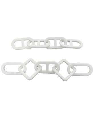 CosmoLiving by Cosmopolitan Cosmoliving By Cosmopolitan Set Of 2 Contemporary Chain Wood Sculpture