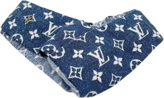 Louis Vuitton Pre-owned Accessories, female, Blue, Size: ONE SIZE Pre-owned Vintage Headband
