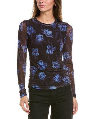 Rag & Bone Rag & Bone Yana Printed Mesh T-Shirt