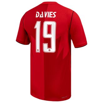 Nike Alphonso Davies Canada Soccer 2026 Match Home Nike Mens Dri-FIT ADV Soccer Jersey in Red | NN203945121-CAN
