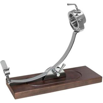 Buarfe Jam&oacute;n Abatible Giratorio De Madera Caoba