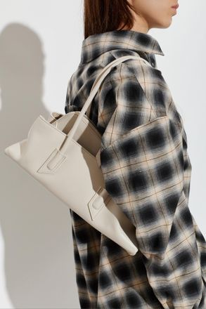 The Attico La Passeggiata Small Bag, Womens, Cream