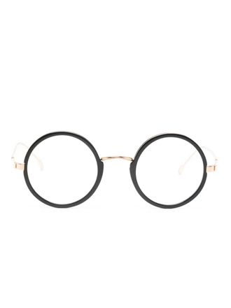 Gouverneur Audigier Bril met rond montuur - Zwart