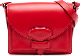 Loewe Pre-owned Cross Body Bags, female, Red, Size: ONE SIZE Pre-owned Crossbody Bag