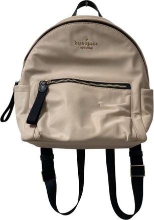 Kate Spade New York Beige Backpack (Pre-Owned)