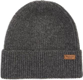 Barbour Pendle Beanie in Charcoal at Nordstrom