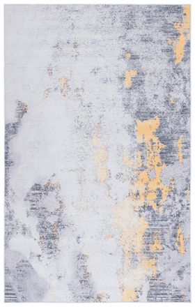 Safavieh Alfombra poli&eacute;ster grigio/oro 152 x 244 cm