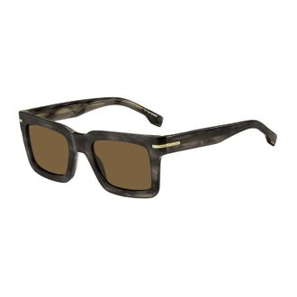 HUGO BOSS BOSS 1501/S 02W8 70 Grey Horn/Brown