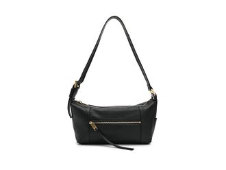 AllSaints Vega Shoulder Bag Womens Handbags Black, Leather