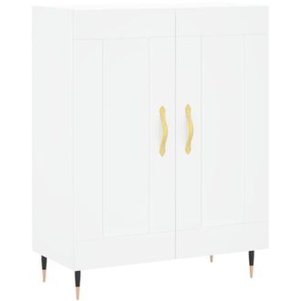 vidaXL Aparador De Madera De Ingenier&iacute;a Blanco 69,5x34x90 Cm Vidaxl