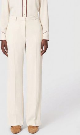 Isabel Marant Pantaloni classici in misto seta