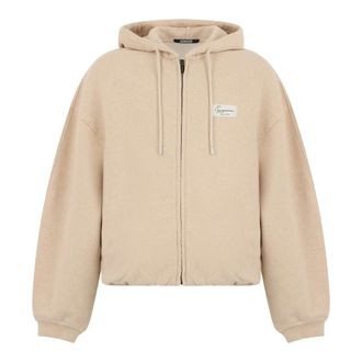Jacquemus Sudadera con cremallera - Sweatshirts & Hoodies - Hombre - Beige - XL