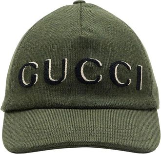 Gucci Green Logo Baseball Cap