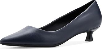 Aerosoles Rana High Womens Heels Navy : 8.5 B - Medium, Leather