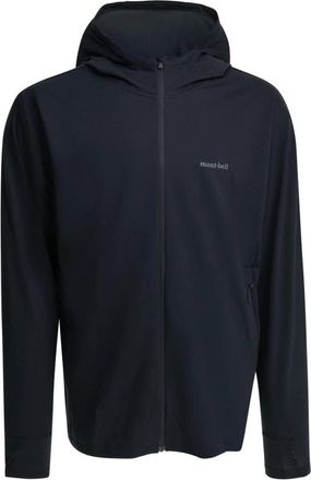 Montbell Lichtgewicht Jack met Capuchon - Heren - Zomerjassen - Blauw - M - Jassen