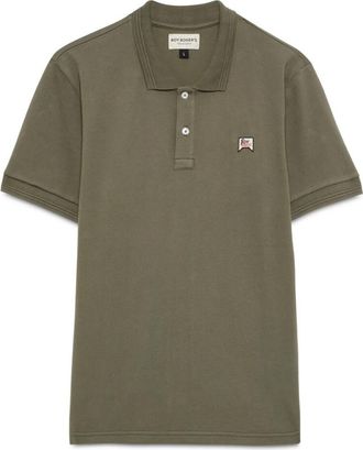 Roy Rogers Piquet Katoenen Polo - Heren - Polos - Groen - S - Katoen - Tops