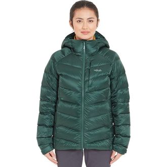 RAB Glaceon Pro Down Jacket - Womens in Green Slate at Nordstrom, Size X-Small