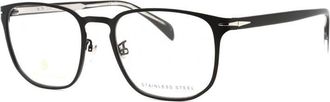 David Beckham DB 7073/F 0BSC 00 Black/Silver 54mm