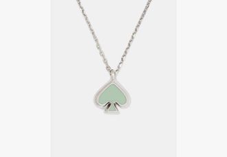 Kate Spade New York Everyday Spade Enamel Mini Pendant