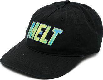 Melt Pet met logoprint - Zwart