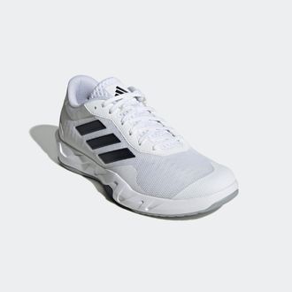 adidas Trainingsschuh ADIDAS PERFORMANCE AMPLIMOVE, Herren, Gr. 42,5, schwarz-weiss (cloud wei&szlig;, core schwarz, grau two), Synthetik, Textil, Schuhe Trainings