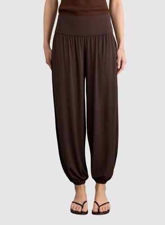 Baukjen Otis Jersey Balloon trousers in Dark Chocolate at Nordstrom, Size 14