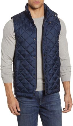 Barbour Barlow Quilted Vest in Navy at Nordstrom, Size Xx-Large