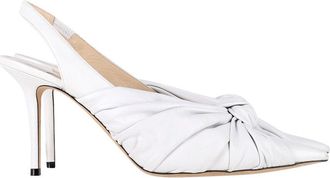 Jimmy Choo London Womens Leather Annabell Slingback Sandal (Authentic Pre-Loved)