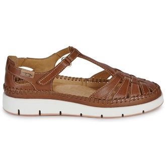 Pikolinos Tenerife W8D-0855 Leather Womens Hook and Loop Sandals - Cuero - Size:UK 7-7.5