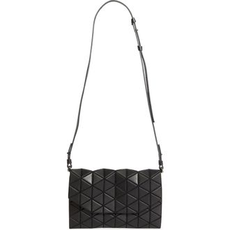 Bao Bao Issey Miyake Tonneau Matte Crossbody Bag in Matte Black at Nordstrom