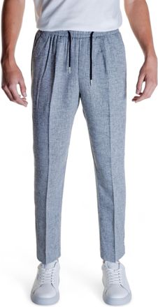 Antony Morato Linen-Blend Trousers with Laces