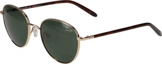 Jaguar 7466 6000 Mens Sunglasses Gold Size 53