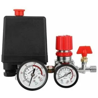 OEM Gruppo Valvola Di Regolazione Della Pressione Da Tre A Quattro Fori, Accessori Pressostato Per Compressore DAria, Orologio In Metallo + Gruppo Di Rego