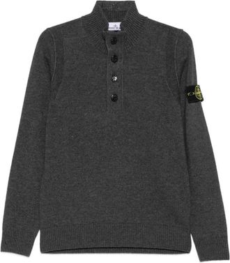 Stone Island T-shirts en Polos - Heren - Coltruien - Grijs - XL - Truien & Vesten