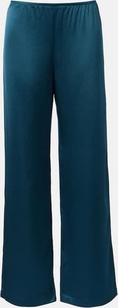 Leset Pantaloni Barb in raso a gamba larga