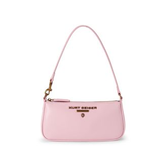 Kurt Geiger Womens Leather Highgate Sm Wristlet Bag - Pink - One Size