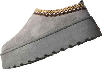 Ikrush Aztec Detail Low Ankle Platform Slipper Bootscasual Low Ankle Regular