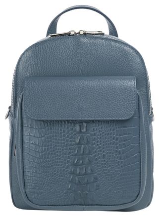 Cluty Cityrucksack echt Leder, Made in Italy