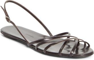 Proenza Schouler Uma Slingback Sandal in Burgundy at Nordstrom, Size 10.5Us