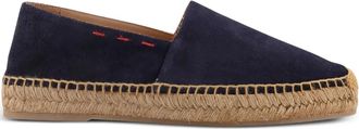 Kiton Espadrilles con cuciture a contrasto - Blu