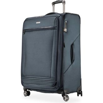 Ricardo Beverly Hills Avalon Softside 28 Checked Spinner in Storm Blue at Nordstrom