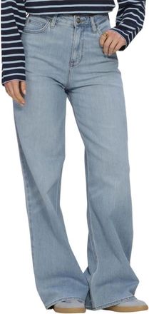 Lee Jeans, Dames, Blauw, W26 L33, Katoen, Stella Wide Leg Jeans