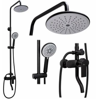 Rea Rea - Conjunto De Ducha Verso Black