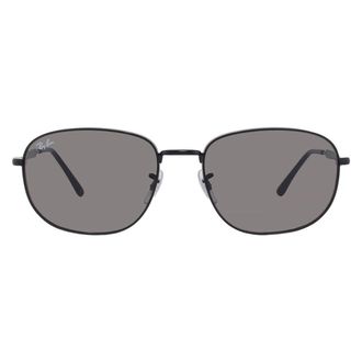 Ray-Ban Dark Grey Square Unisex Sunglasses RB3754 002/B1 60
